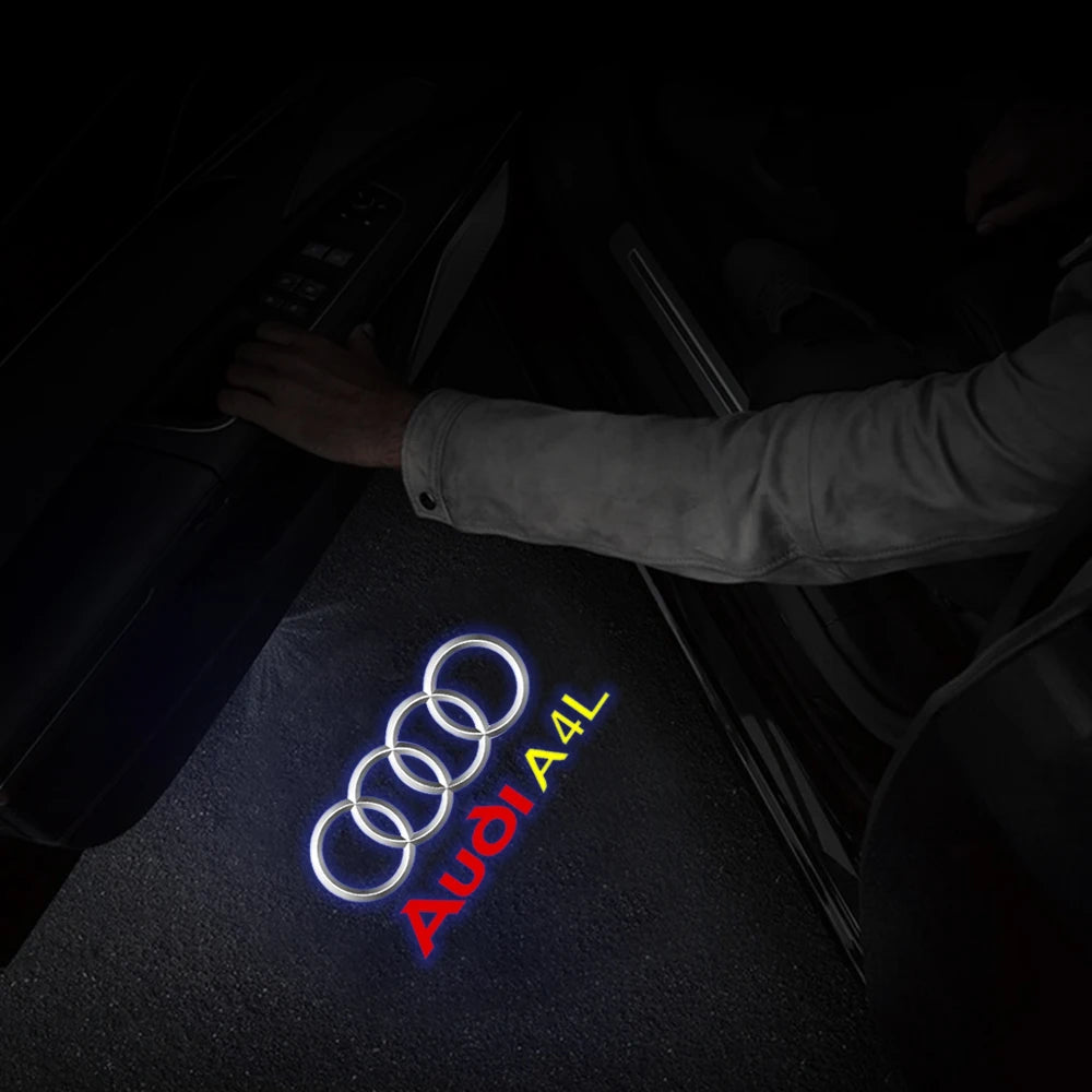 LED Car Door Logo For all Audi's