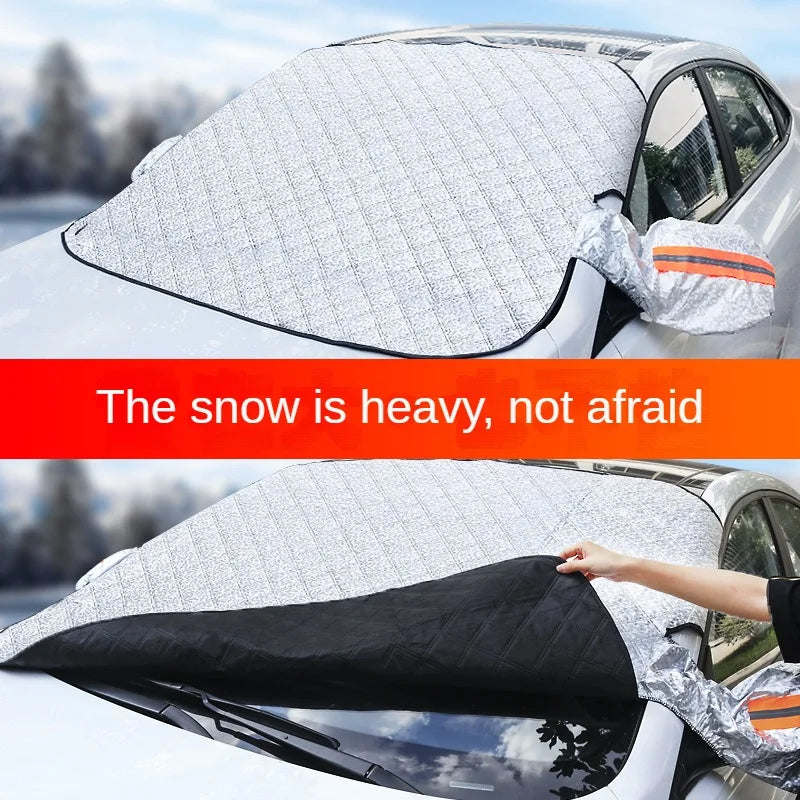 Car Windshield for Winter