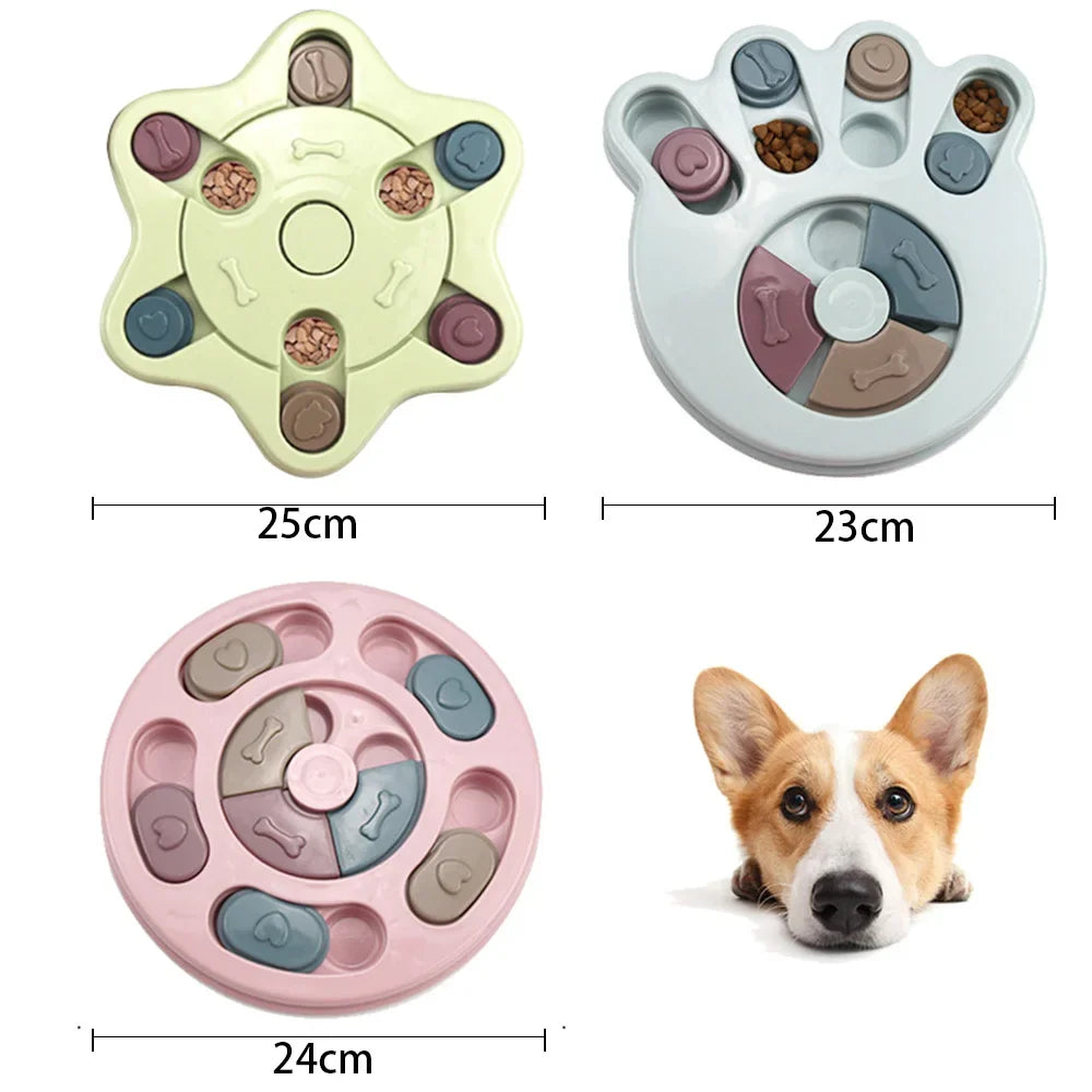 Dog Puzzle Toys Slow Feeder Interactive Increase IQ