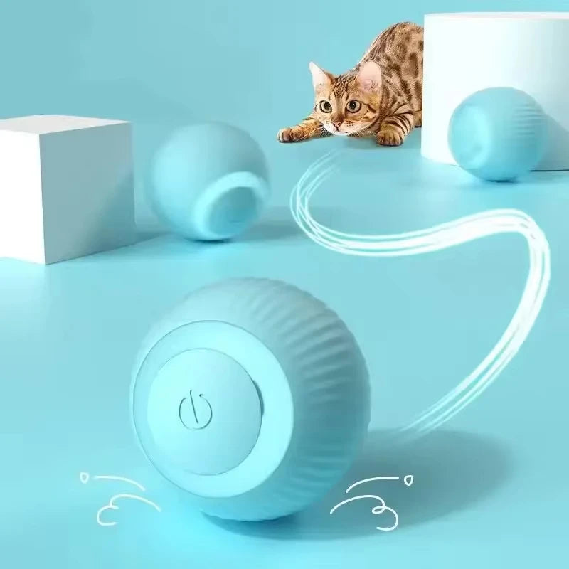 Cat Interactive Ball Training Self-moving Kitten Electric