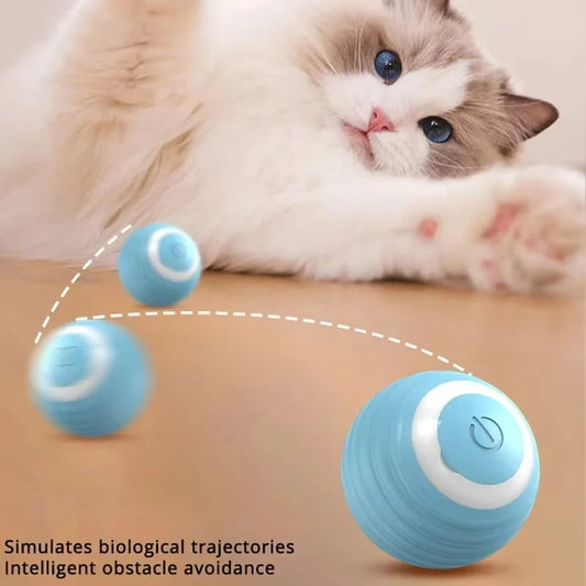 Cat Interactive Ball Training Self-moving Kitten Electric