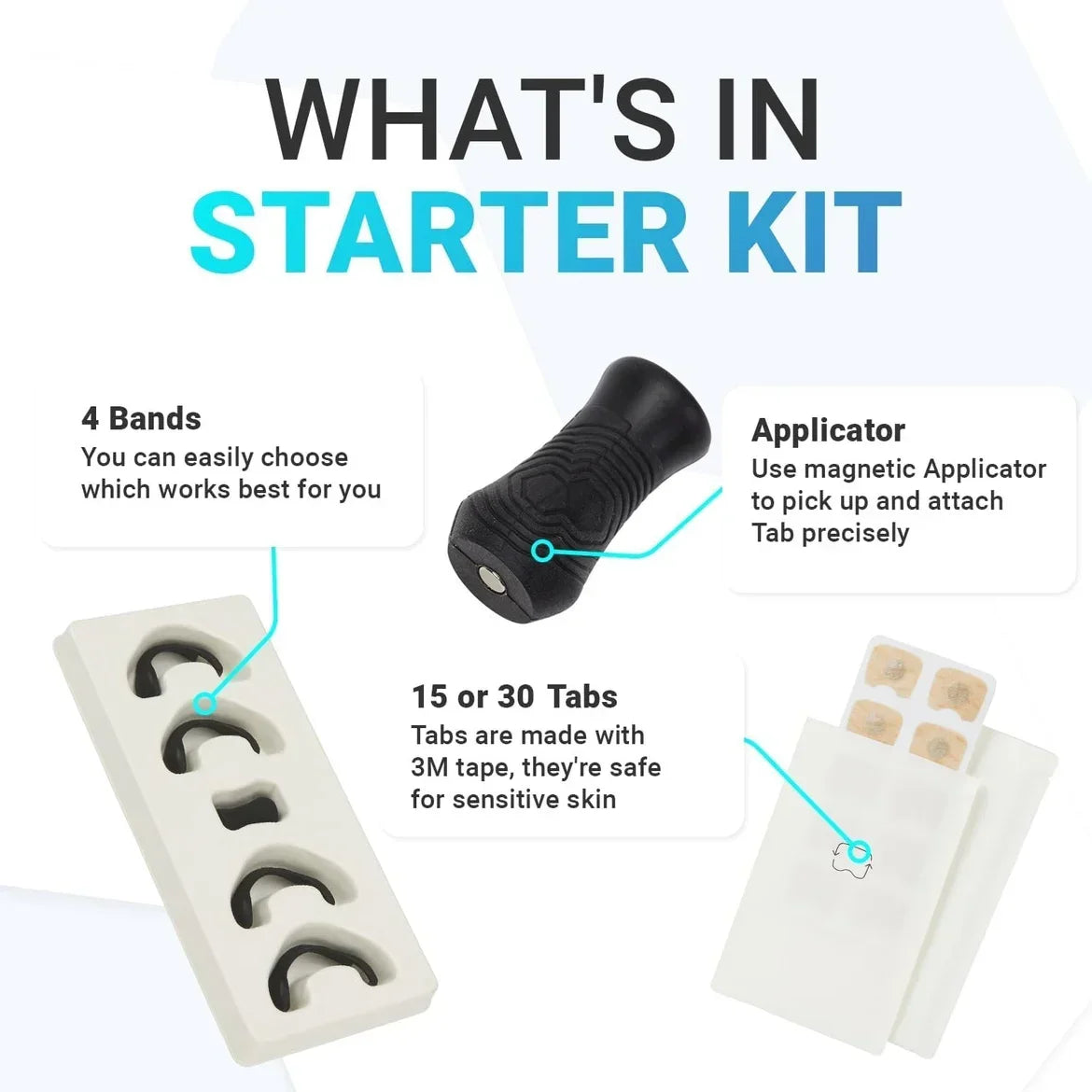 15Pairs Magnetic Nasal Strips Reduce Snoring
