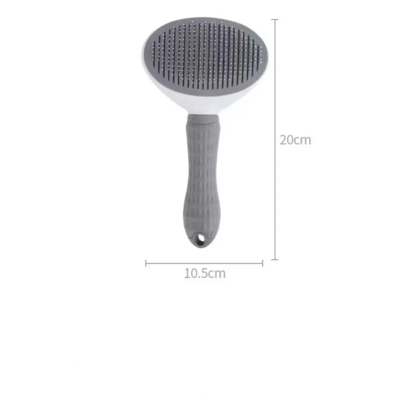 One-click hair removal pet comb styling