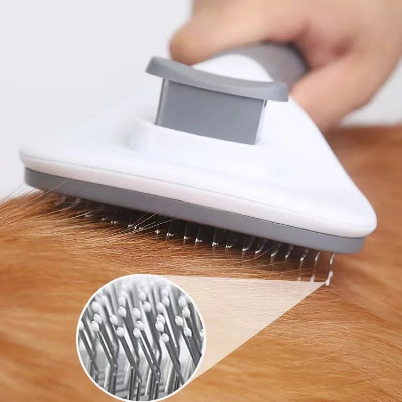 One-click hair removal pet comb styling