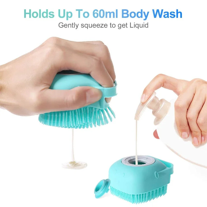 Pet Shampoo Brush 2.7oz 80ml Grooming