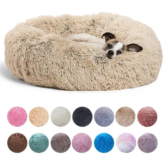 40-90cm Round Pet Bed for Large Dog Bed Super Soft