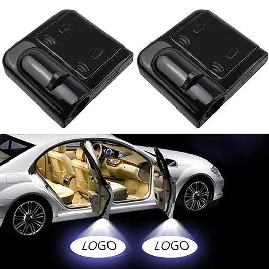 1pc Wireless Led Car Door Welcome Laser