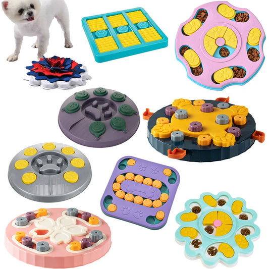 Dog Puzzle Toys Slow Feeder Interactive Increase IQ