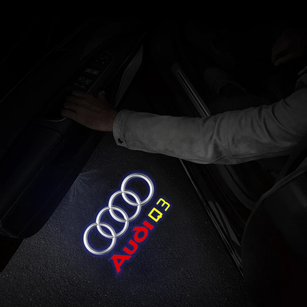 LED Car Door Logo For all Audi's