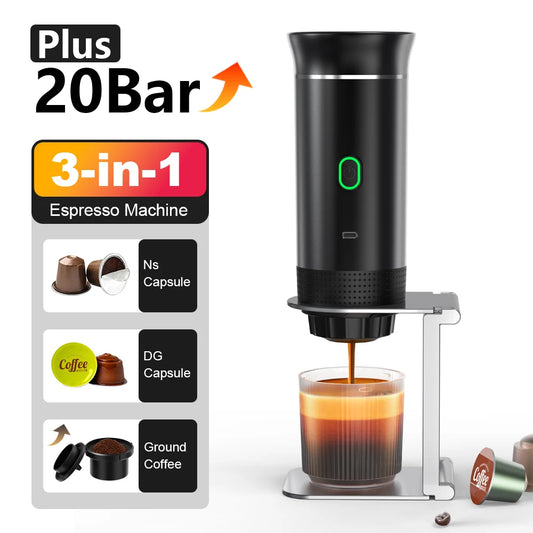 Wireless Electric Portable Espresso Coffee Machine for travel