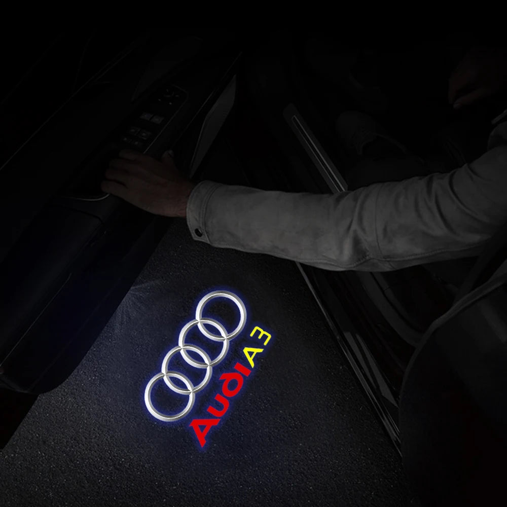 LED Car Door Logo For all Audi's