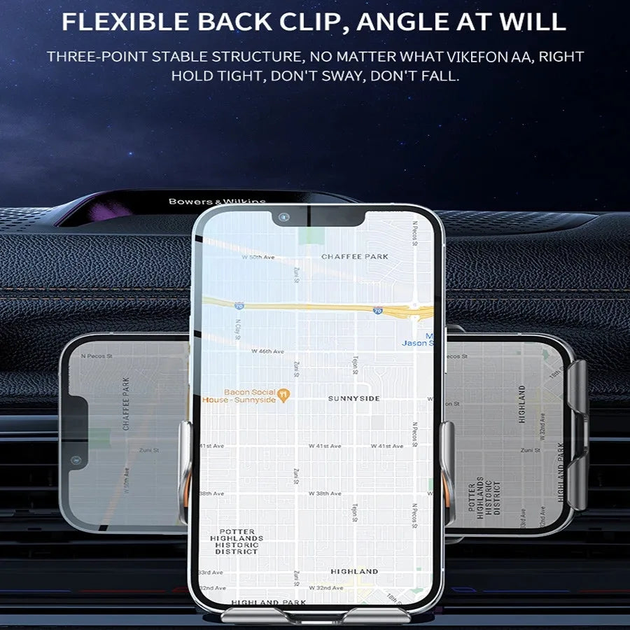 Wireless Car Charger Magnetic Auto