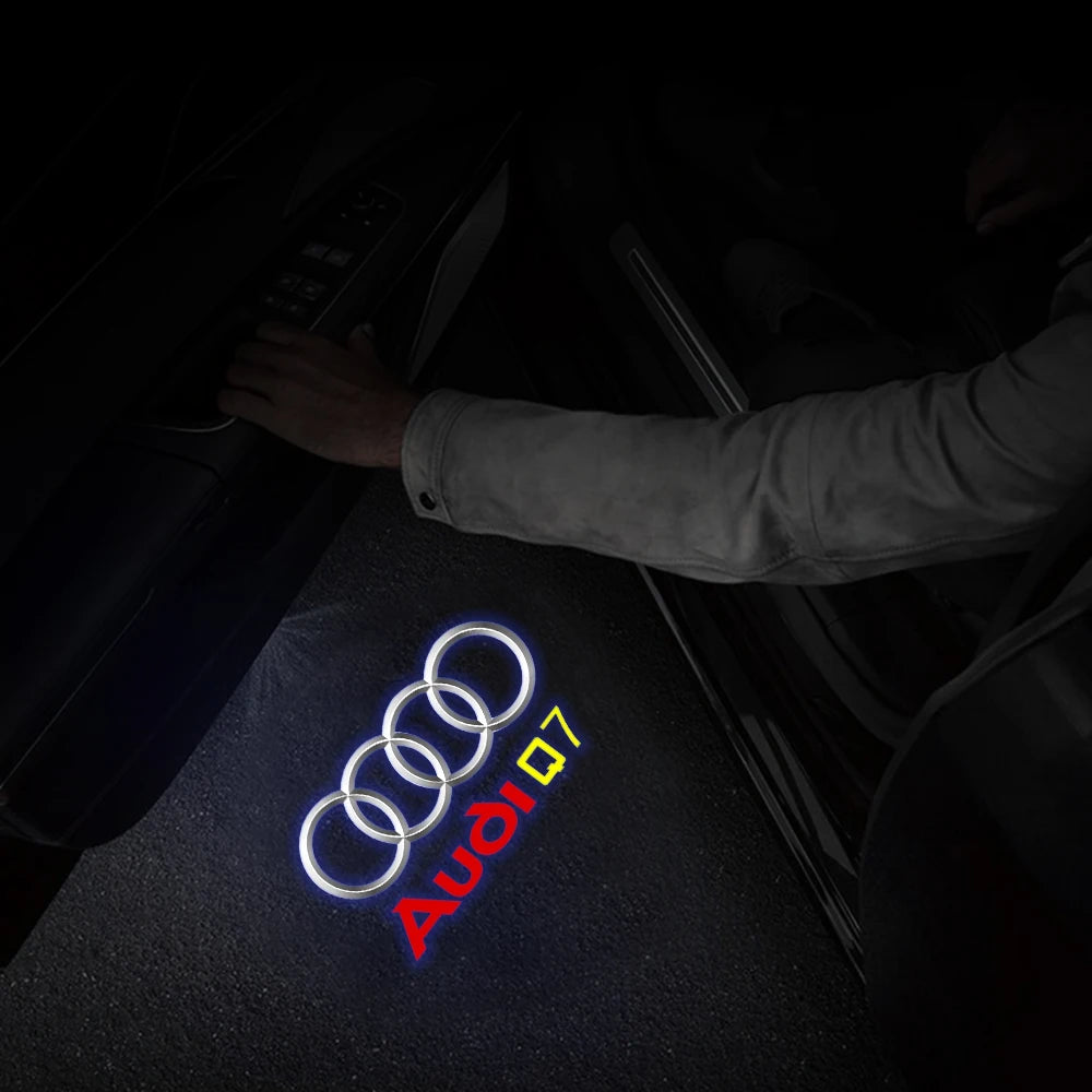 LED Car Door Logo For all Audi's