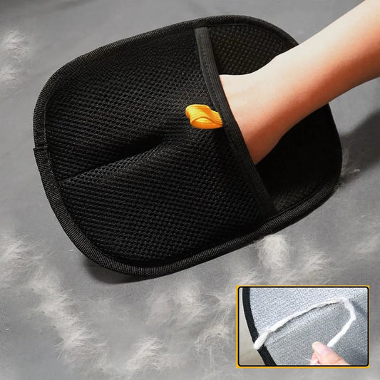 Pet Grooming Gloves Static Dedusting Brush