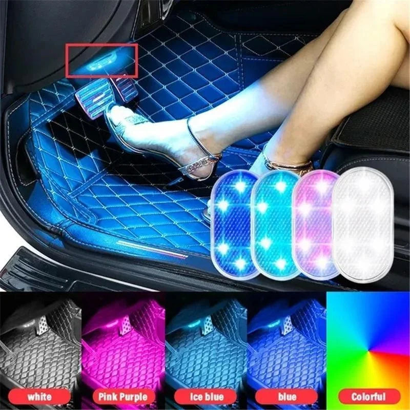 Wireless Led Lights for Car Interior, Rechargeable