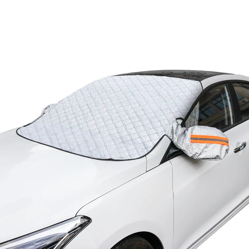 Car Windshield for Winter